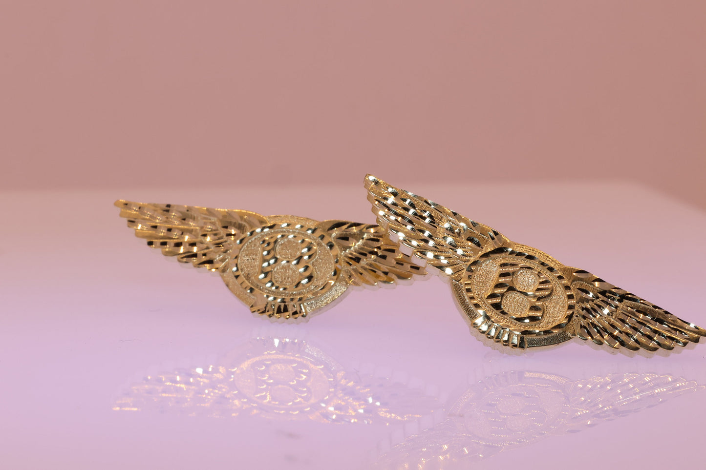 10k 14k Bentley Two Finger Ring