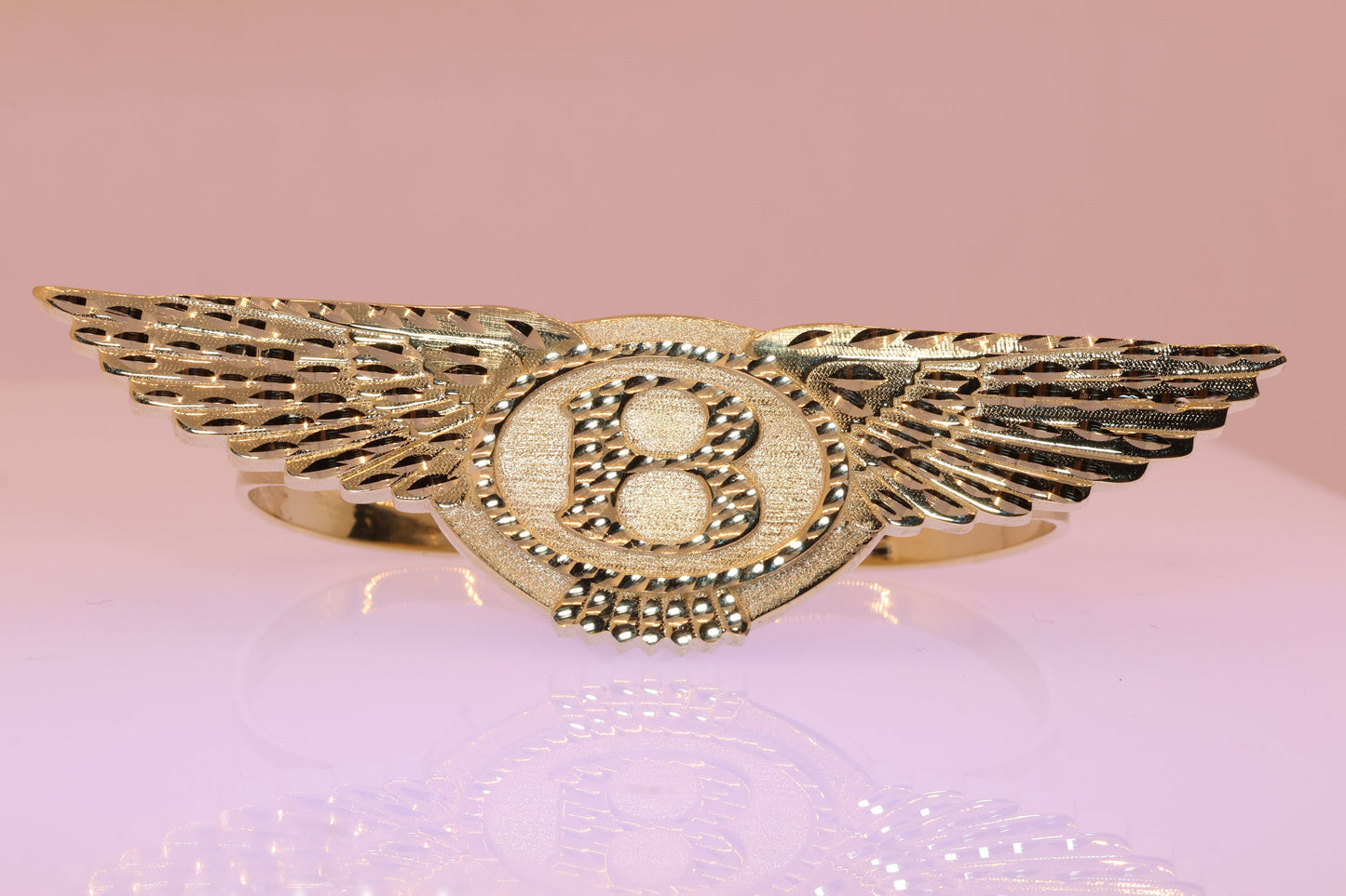 10k 14k Bentley Two Finger Ring