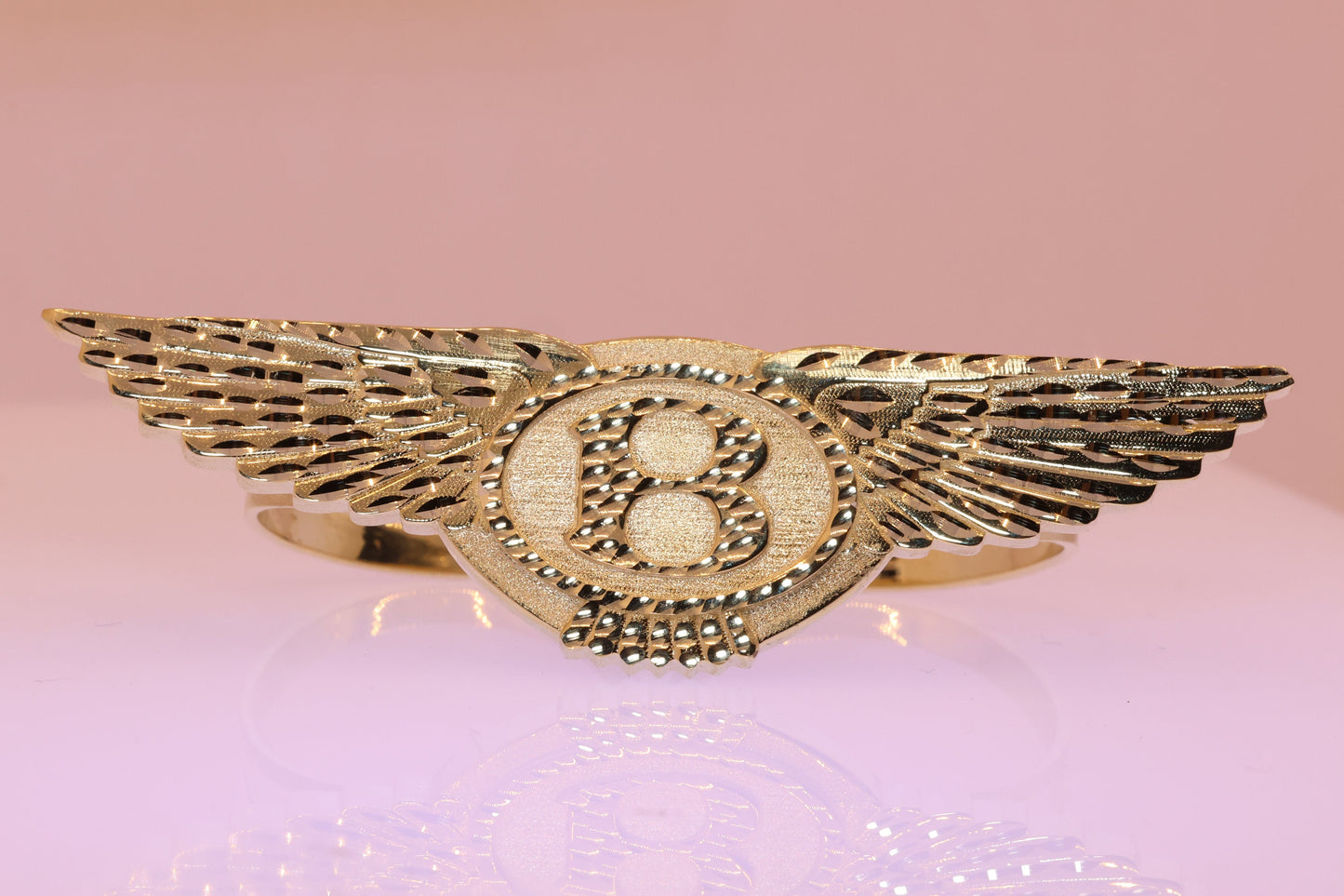 10k 14k Bentley Two Finger Ring