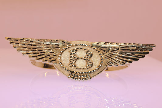 10k 14k Bentley Two Finger Ring