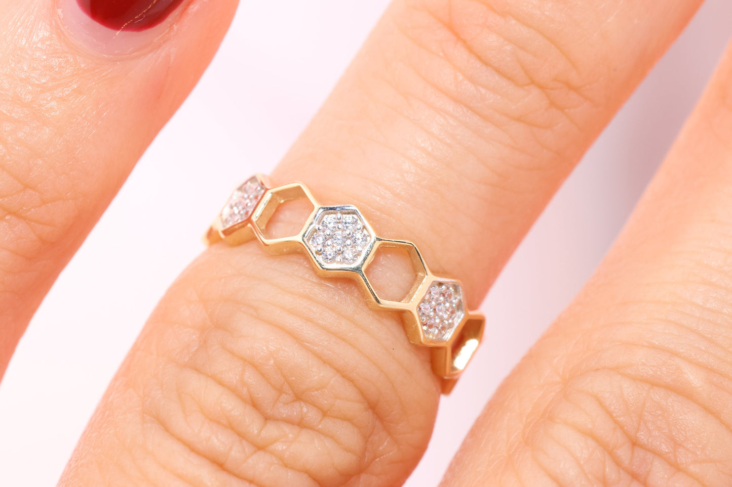 14k Gold Toe Ring Adjustable Band