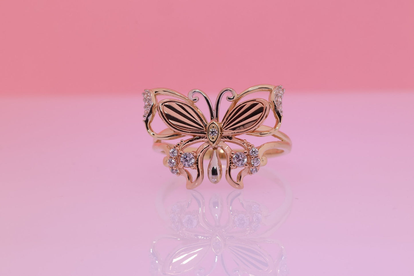 14k Gold Mariposa Ring B