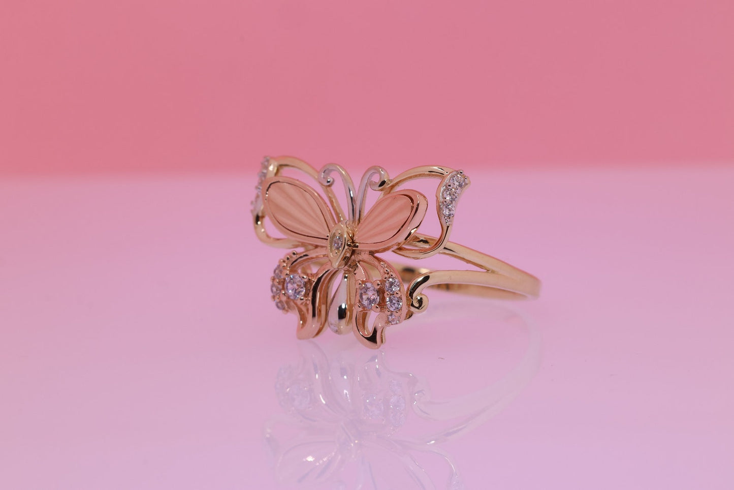 14k Gold Mariposa Ring B