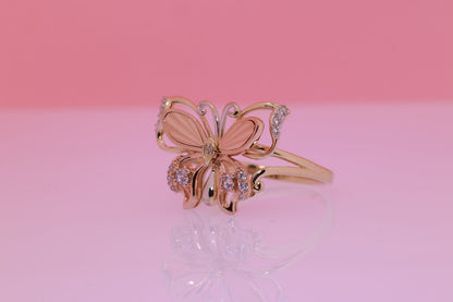 14k Gold Mariposa Ring B