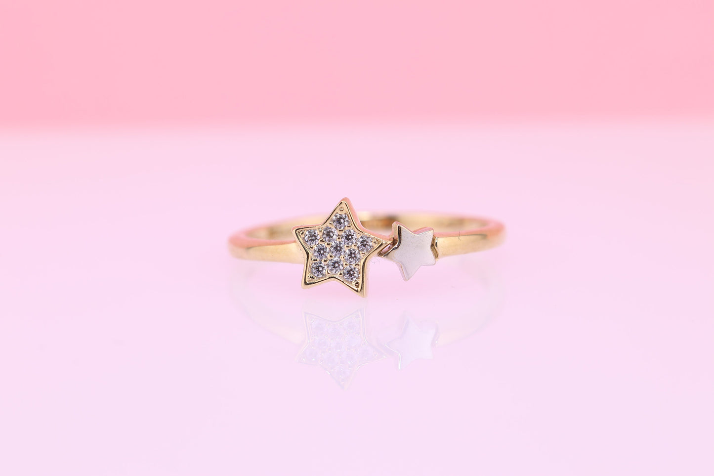 14k Solid Gold Iconic Star Ring